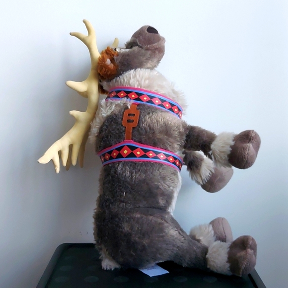 Sven Disney Store Frozen Reindeer 16" Plush Posable Stuffed Animal - Picture 3 of 5